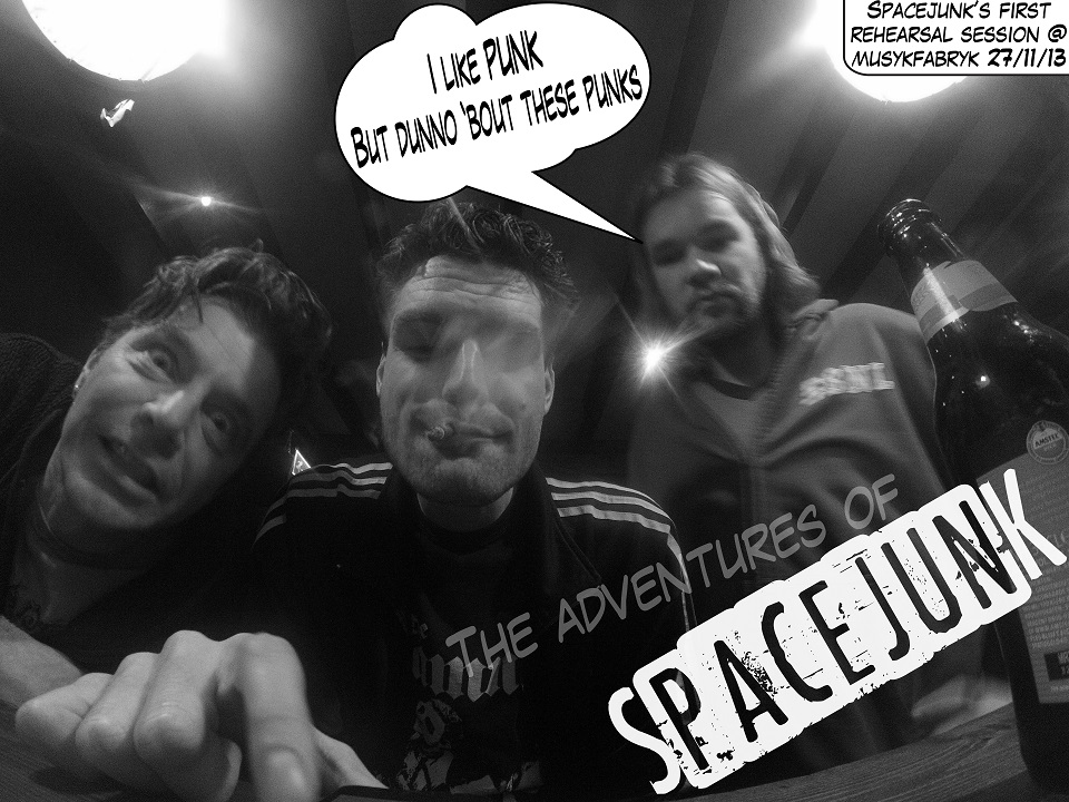 The adventures of Space junk #1